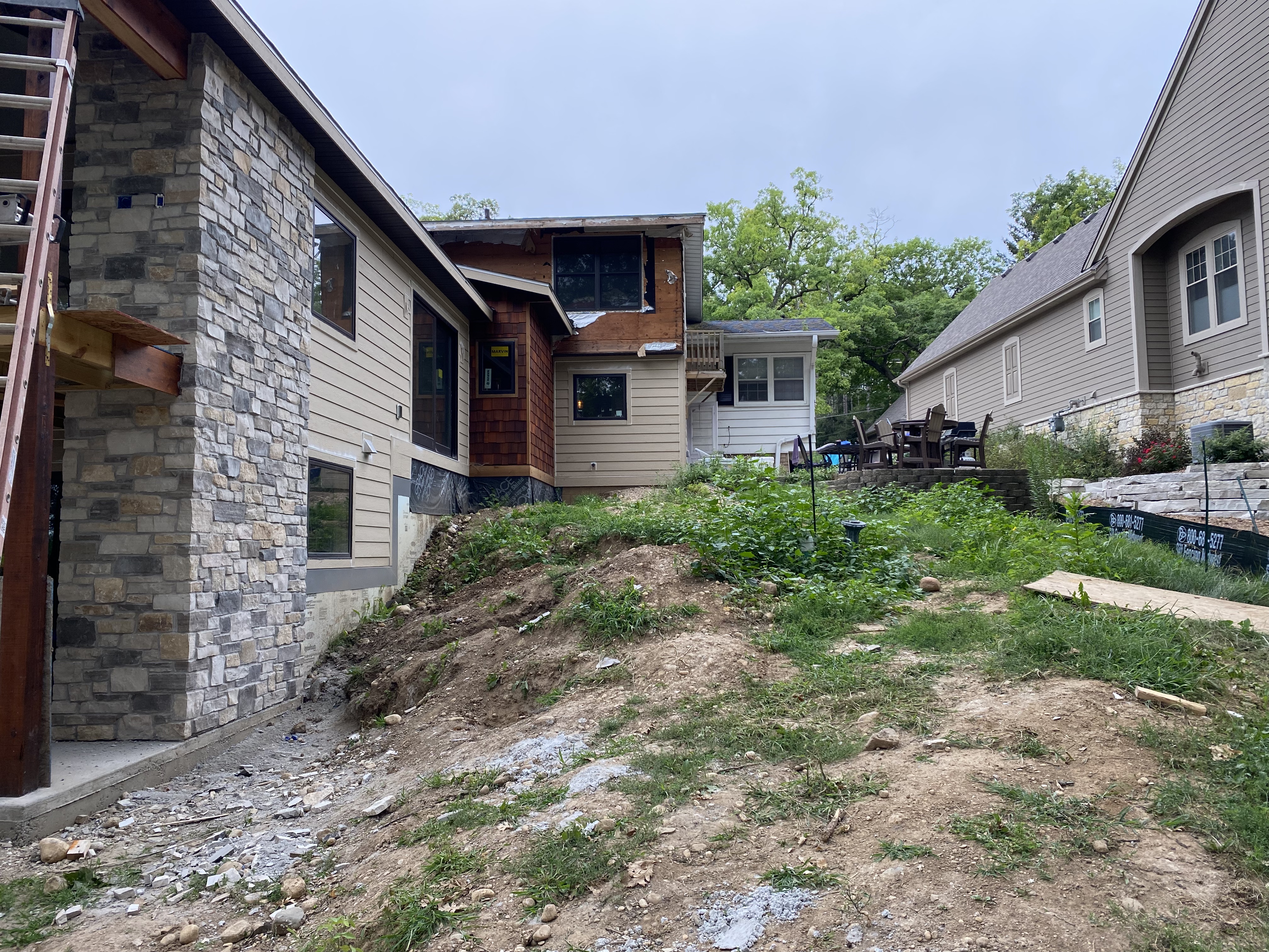 Hardscape and landscape preparation
